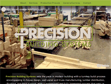 Tablet Screenshot of precisionbuildingsystems.com